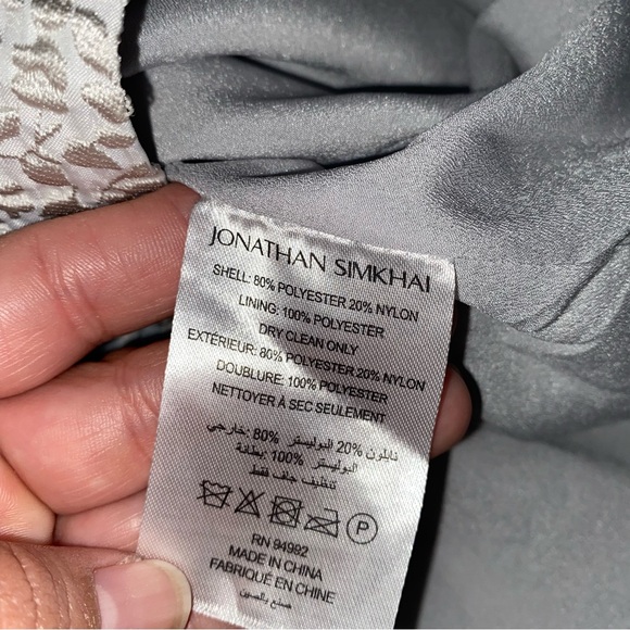 Jonathan‎ Simkhai Floral Off Shoulder Romper Size 6 - Picture 8 of 9